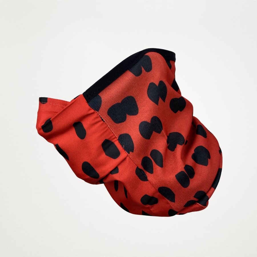 sandyred Tubular Duck | Braga de cuello con mascarilla, diseño sandía